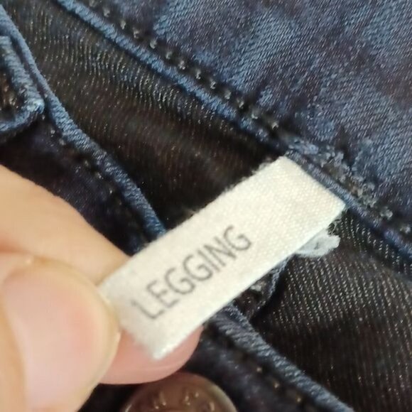 Rag & Bone Legging Skinny Jeans Midnight Wash Size 26 Dark Blue - Picture 4 of 8